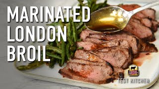 Classic Marinated London Broil Recipe [upl. by Urissa]