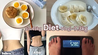 I lost 73kg🔥113lbs 5 days diet challenge  Diet vlog [upl. by Ydde803]