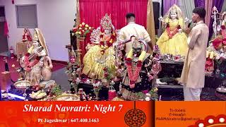 Sharad Navratri 2024 Night 7 [upl. by Anina639]