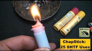 25 SHTF uses for ChapStick [upl. by Nilrak]