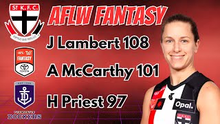 St Kilda Saints vs Fremantle Dockers AFLW Fantasy Game Review 2024 [upl. by Ynove]