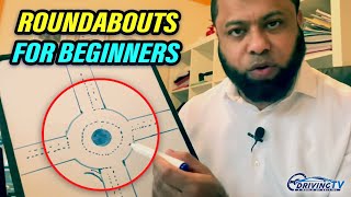 Roundabouts For Beginners  Roundabouts Driving Lesson [upl. by Alliehs716]