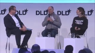 Blockchain amp CryptoKilling Venture Capital M Demirors A Wenger O Bussmann  DLD 18 [upl. by Arratal]