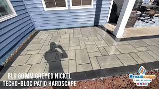 Blu 60 MM Greyed Nickel TechoBloc Patio Hardscape  Amblebrook Gettysburg PA  TechoPRO DREAMscape [upl. by Burrows21]