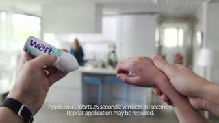 Wartie Wart and Verruca remover commercial  UK 2015 [upl. by Landes31]