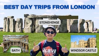 Best Day Trips from London FullDay Tour to Windsor Castle Stonehenge amp Bath [upl. by Ayerf]