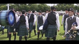 Inveraray amp District 2015 UK Pipe Band Championships in Belfast [upl. by Ydorb]