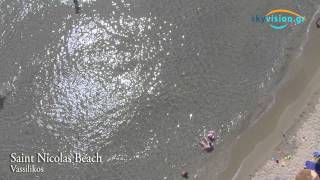 Saint Nicolas Beach in Vassilikos  Zakynthos Zante Island Greece [upl. by Iolenta]