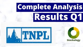 TNPL Q1 Results l TNPL Q1FY23 Results l TAMIL NADU NEWSPRINT amp PAPERS LTD [upl. by Margot576]