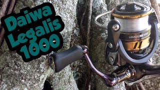 Unboxing Testing and Reviewing the Daiwa Legalis LT 1000D Ultralight Spinning Reel [upl. by Sivia]