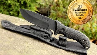 NEW Schrade SCHF36 Full Tang Fixed Blade Knife – Best Full Tang Survival Knife [upl. by Norling]