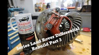 Land Rover Series 2 Restoration Differential Rebuild Part 3 [upl. by Rastus170]