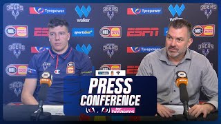 Press Conference  Adelaide 36ers vs BNZ Breakers 18224 [upl. by Ycrem782]