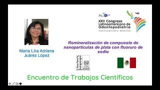 TC2 312 Remineralización de compuesto de nanopartículas de plata con fluoruro de sodio [upl. by Lareena]