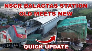 NSCR BALAGTAS STATION QUICK UPDATE DOTrPh PNR NSCR TNDB fyp RailwaysInThePhilippines [upl. by Ardnama803]