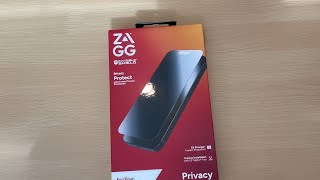 ZAGG InvisibleShield Glass Elite Screen Protector for Apple iPhone 15 Pro Review [upl. by Flor]