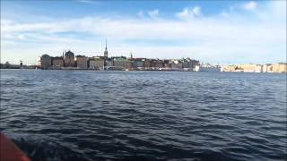 جوله بحريه في استوكهولم السويد Cruise in Stockholm Sweden [upl. by Drofxer72]