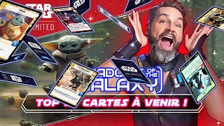 STAR WARS UNLIMITED  TOP des 25 cartes à venir [upl. by Anaehs]