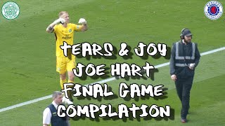 Tears amp Joy  Joe Hart Final Game Compilation  Celtic 1  Rangers 0 [upl. by Fosdick]