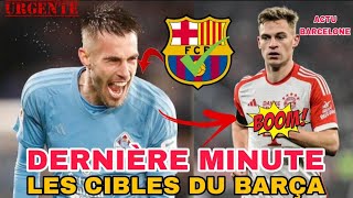 FC BarceloneMingueza ou Kimmich pour lArrière Droit Analyse des Options pour Renforcer la Défense [upl. by Mossberg120]