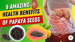 9 Surprising Health Benefits of Papaya Seeds  CleverZone [upl. by Folger]