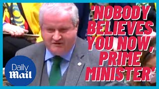 Sue Gray report MP Ian Blackford KICKED OUT of Commons for Boris Johnson criticism [upl. by Aronoh]