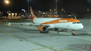 easyJet EZY8784 Airbus A321251NX GUZMF Takeoff from Prague [upl. by Stedman]