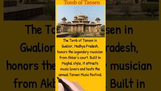 The Tomb of Tansen A Tribute to India’s Musical Legend 🎶✨ Shorts [upl. by Chabot]