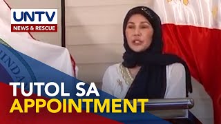 Gov Mangudadatu tutol sa pagappoint sa kaniya bilang OIC ng Maguindanao del Sur [upl. by Jorie]