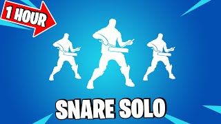 FORTNITE SNARE SOLO EMOTE 1 HOUR DANCE [upl. by Lehteb741]