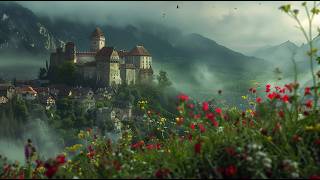 Exploring Vaduz Liechtenstein Castles Flowers and Hidden Treasures  Walk Tour 4k [upl. by Royd401]