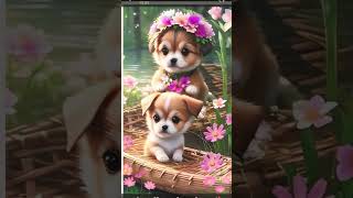 DOG DJ song 2024popular dog puppy music [upl. by Hazem]