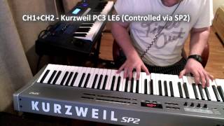 Kurzweil PC3 LE6 vs SP2 [upl. by Malka]