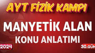 11Sınıf Fizik Manyetik Alan Konu Anlatımı 2024 AYT FİZİK KAMPI [upl. by Atirak]