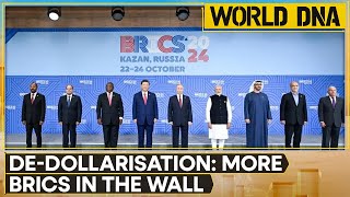 BRICS And Global DeDollarisation Process  World DNA  World News  Latest English News  WION [upl. by Gavriella]