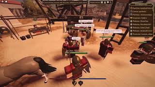 ROBLOX DR Tech  Sparta vs Rome at Roman Aegyptus 3 [upl. by Anert]