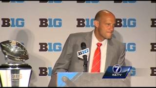 Mike Riley speaks about upcoming season at Big Ten Media Days in Chicago [upl. by Alim]