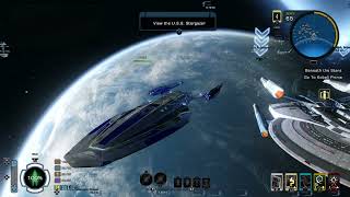 Star Trek Online day 2024 blujai caelian compare USS stragazer [upl. by Ahl]