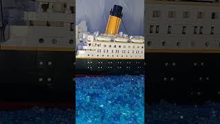 LEGO TITANIC ICEBERG SCENE SHORT lego titanic [upl. by Treble]