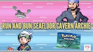 Seafloor Cavern Archie  Pokemon Run and Bun Nuzlocke  Ferrothorn Steps Up in the Rain [upl. by Sefton]