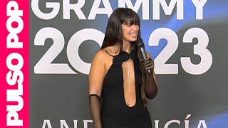 NATHY PELUSO entrevista backstage desde LATIN GRAMMYS 2023 [upl. by Farrish]