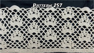 FANTASTIC amp INCREDIBLE crochet pattern 257  Easy crochet pattern  Free crochet  White yarn [upl. by Sib]