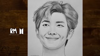 How to draw BTS RM step by step 1  Drawing Tutorial  YouCanDraw [upl. by Koffler]