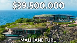 39500000lık Okyanus Manzaralı ULTRA Modern Malikane Turu [upl. by Etnaed]