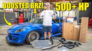 ADDING A BIG TURBO TO MY BRZ [upl. by Domineca190]