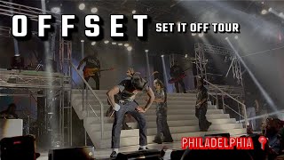 Offset SET IT OFF Tour  Opening Night  Philadelphia [upl. by Anaerda407]