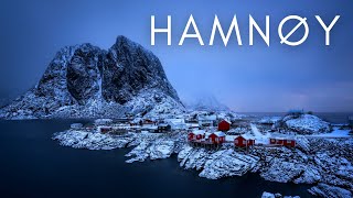 Hamnøy Village In Moskenesøya Norway Blue Moon Universe [upl. by Acirrej]