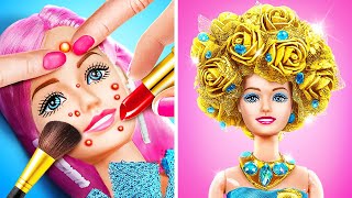 RELOOKING DE POUPÉE BARBIE RICHE CONTRE PAUVRE 💕 par YOWZA [upl. by Jule506]