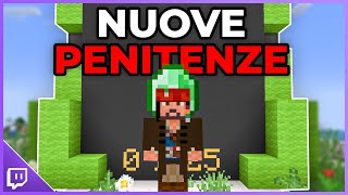 LE NUOVE PENITENZE  Minecraft ITA Penitenze [upl. by Heti]