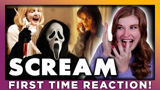 SCREAM 1996  MOVIE REACTION  FIRST TIME WATCHING [upl. by Ariat]